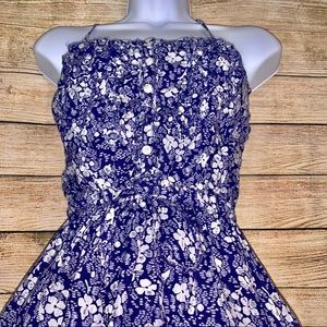 Aeropastale XS Floral Dress Crisscross